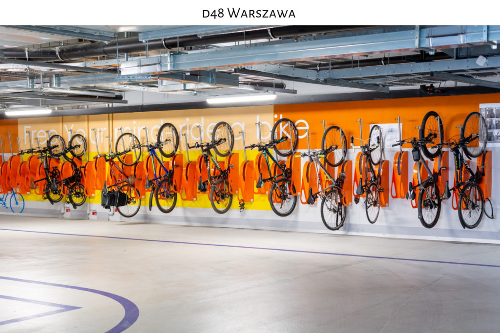 parking rowerowy d48 warszawa